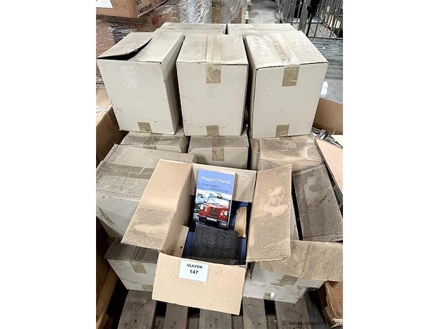 Partij dozen inh. boeken - afbeelding 1 van  2