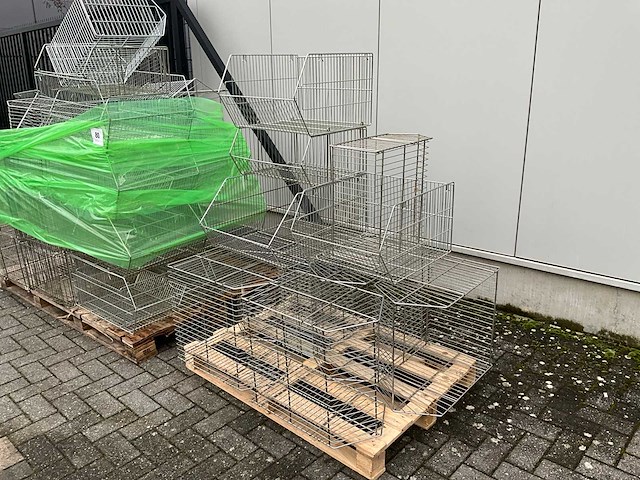 Partij draadmand - afbeelding 2 van  5