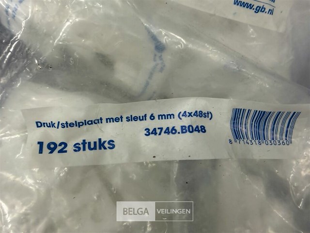 Partij drukplaten met sleuf - afbeelding 4 van  4