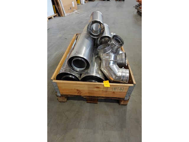 Partij dubbelwandige rookkanalen - afbeelding 2 van  4