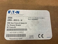 Partij eaton nrx / izmx door frame & gasket kits voor vermogensschakelaars - afbeelding 2 van  5