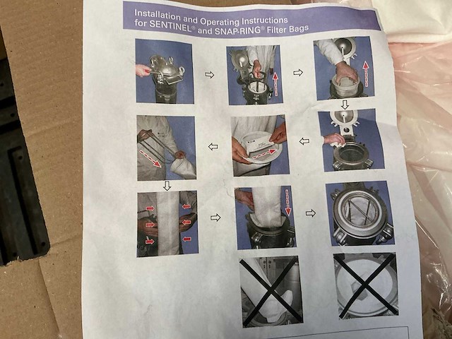 Partij eaton snap ring filterzakken - afbeelding 3 van  5