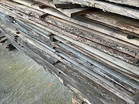 Partij eiken boomstam planken - afbeelding 4 van  6