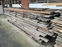 Partij eiken boomstam planken - afbeelding 7 van  7