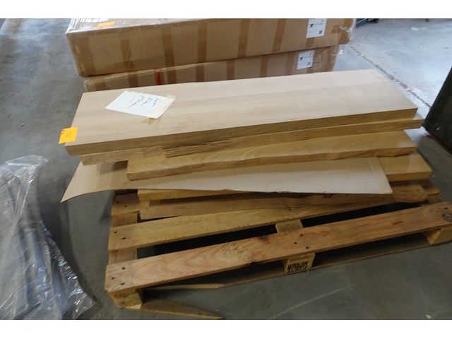 Partij eiken planken - afbeelding 2 van  4