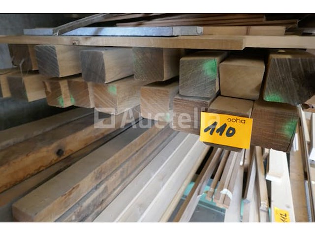 Partij eikenhouten balken - afbeelding 5 van  6