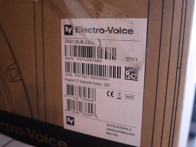 Partij electro voice (x2) - afbeelding 3 van  9
