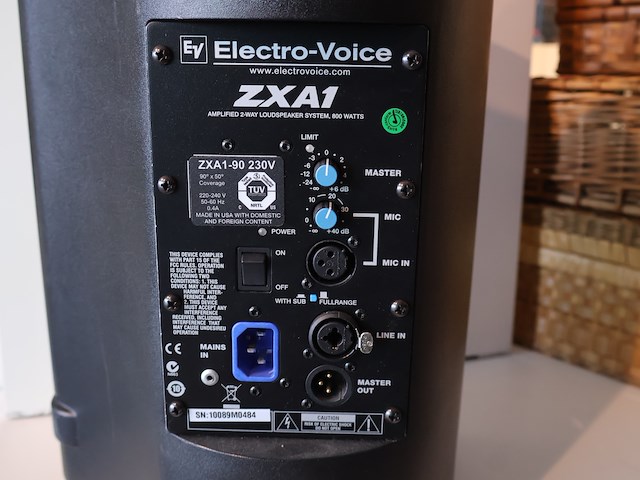 Partij electro voice (x2) - afbeelding 7 van  9