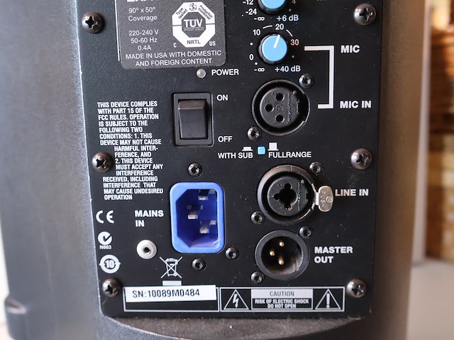 Partij electro voice (x2) - afbeelding 9 van  9