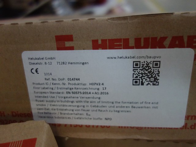 Partij elektrische kabels - afbeelding 7 van  9