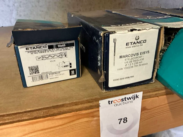 Partij etanco bevestigingsmaterialen - afbeelding 13 van  13