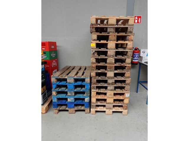 Partij euro paletten - afbeelding 1 van  8