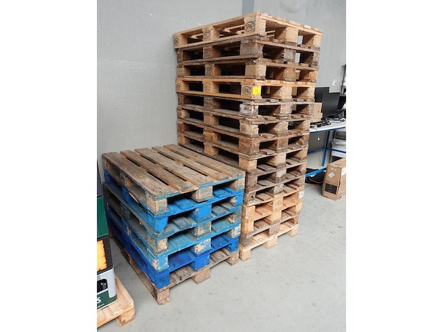 Partij euro paletten - afbeelding 3 van  8