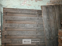 Partij europaletten + houten schutting - afbeelding 3 van  6
