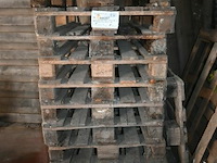 Partij europaletten + houten schutting - afbeelding 5 van  6