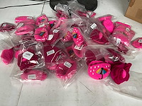Partij fair trade handgemaakte portemonnees van wolvilt - afbeelding 1 van  6