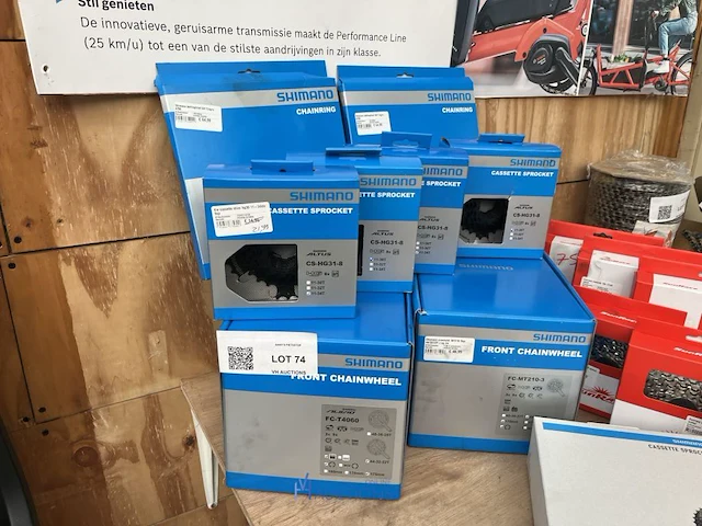 Partij fietsonderdelen shimano en sunrace - afbeelding 12 van  28