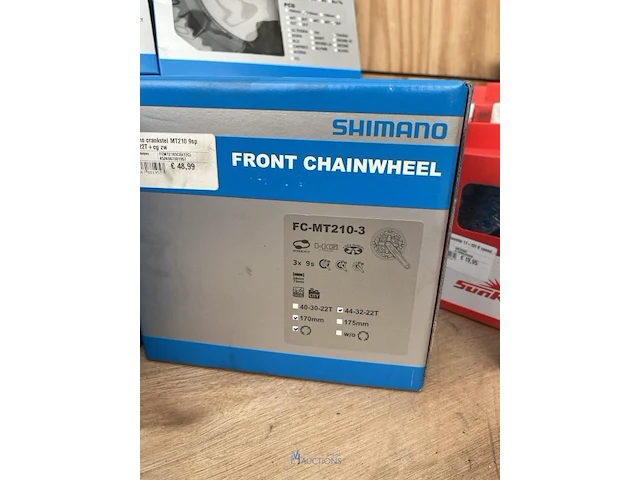 Partij fietsonderdelen shimano en sunrace - afbeelding 24 van  28