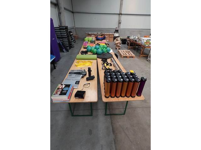 Partij fitness toebehoren - afbeelding 1 van  13