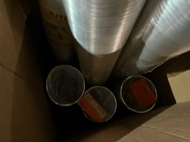 Partij flexibele aluminium slangen - afbeelding 4 van  6