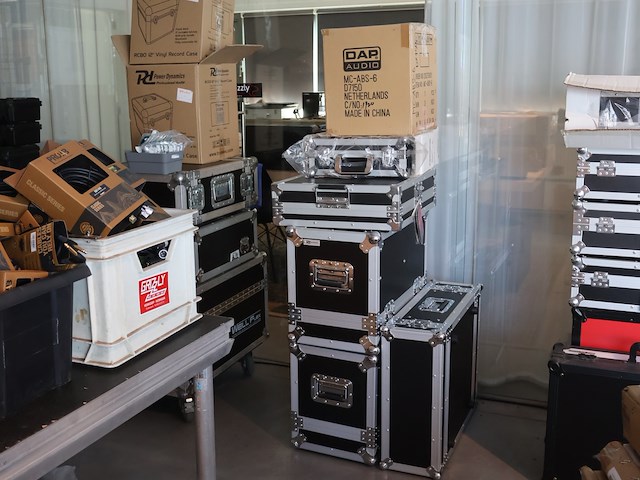 Partij flightcase nieuw (x6) - afbeelding 1 van  7