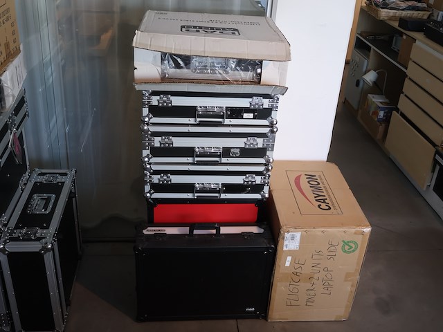 Partij flightcase nieuw (x7) - afbeelding 2 van  8