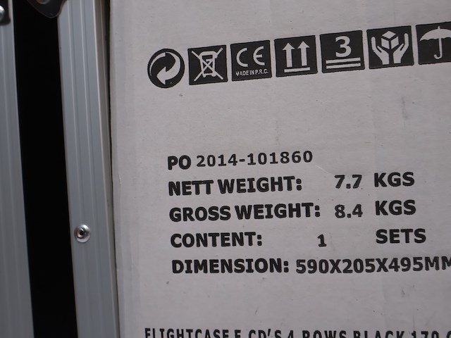 Partij flightcase nieuw (x7) - afbeelding 8 van  8