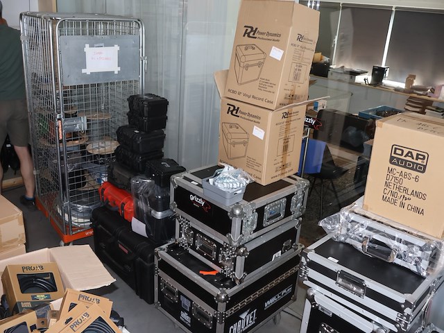 Partij flightcase (x3) - afbeelding 1 van  9