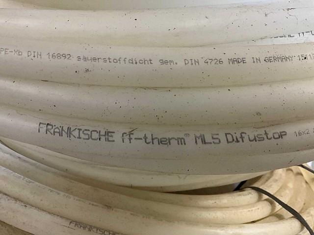 Partij frankische ff-therm ml5 buizen - afbeelding 2 van  9