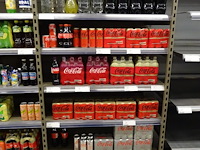 Partij frisdrank en non-alcoholische dranken - afbeelding 1 van  7