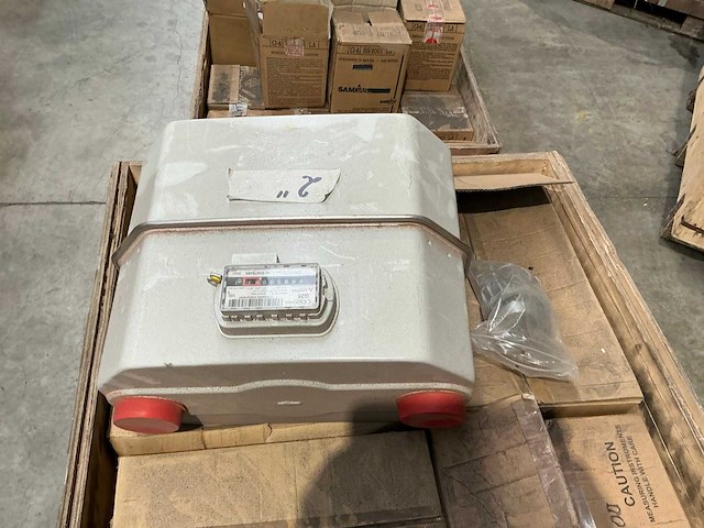 Partij gasmeters - afbeelding 1 van  3