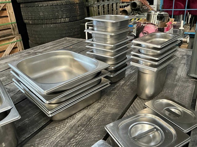 Partij gastronormbakken (+/-20) - afbeelding 2 van  4
