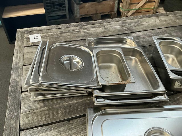 Partij gastronormbakken (+/-20) - afbeelding 3 van  4