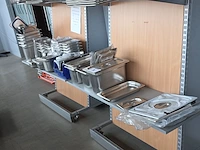 Partij gastronormbakken, roosters en bakplaten... - afbeelding 2 van  4