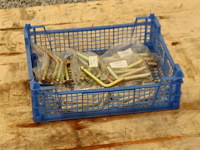 Partij gebogen borgpennen 30 stuks 12x75 mm (marge) nieuw - afbeelding 1 van  1