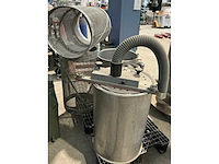 Partij gedemonteerde inox machineonderdelen - afbeelding 4 van  4