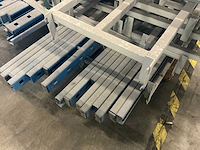 Partij gedemonteerde magazijnrekken - afbeelding 5 van  5