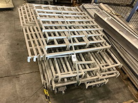 Partij gedemonteerde magazijnrekken - afbeelding 2 van  5