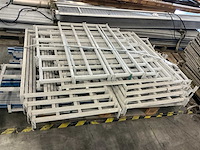 Partij gedemonteerde magazijnrekken - afbeelding 4 van  5