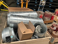 Partij gedempte ventilatiekanalen en toebehoren - afbeelding 2 van  6