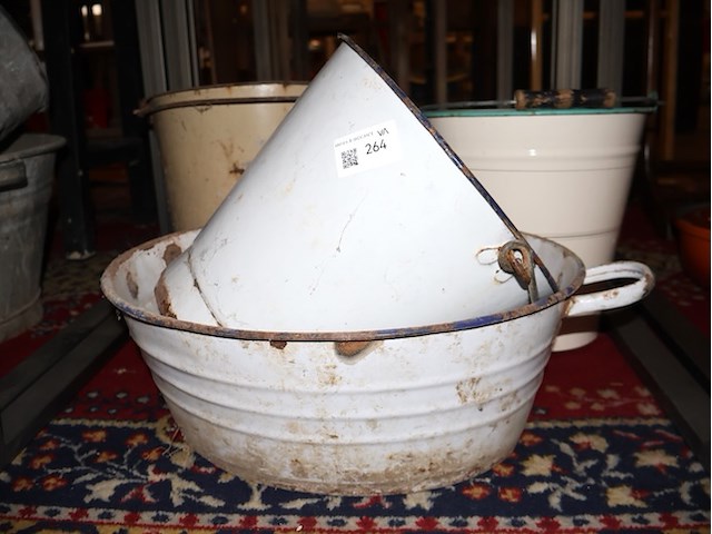 Partij geëmailleerd (x4) - afbeelding 2 van  3