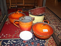 Partij geëmailleerd (x6) - afbeelding 1 van  4