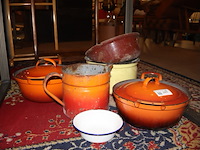 Partij geëmailleerd (x6) - afbeelding 2 van  4