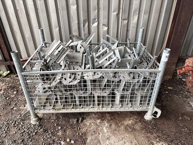 Partij gegalvaniseerde balkenhouders - afbeelding 4 van  4