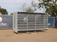 Partij gegalvaniseerde bouwhekken 3.40x2m 25 stuks