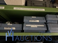 Partij gegalvaniseerde en inox koppelingen - afbeelding 4 van  13