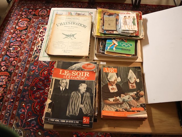 Partij geïllustreerde tijdschriften - afbeelding 1 van  8