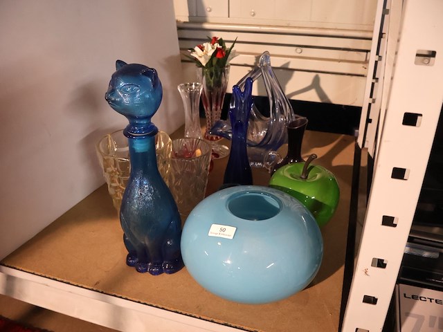 Partij gekleurd glas - afbeelding 1 van  4