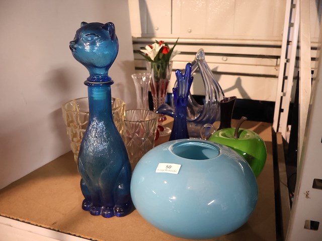 Partij gekleurd glas - afbeelding 2 van  4