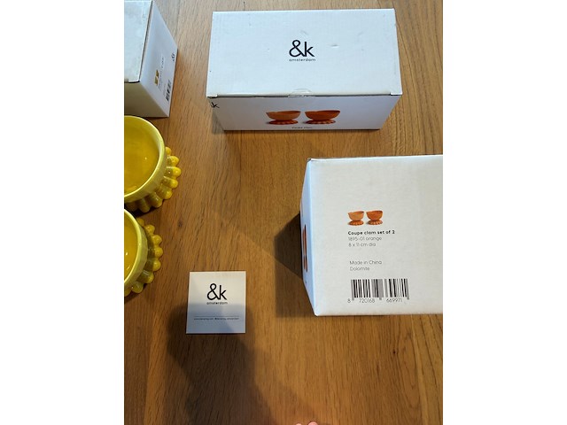 Partij gekleurde potjes - afbeelding 4 van  6